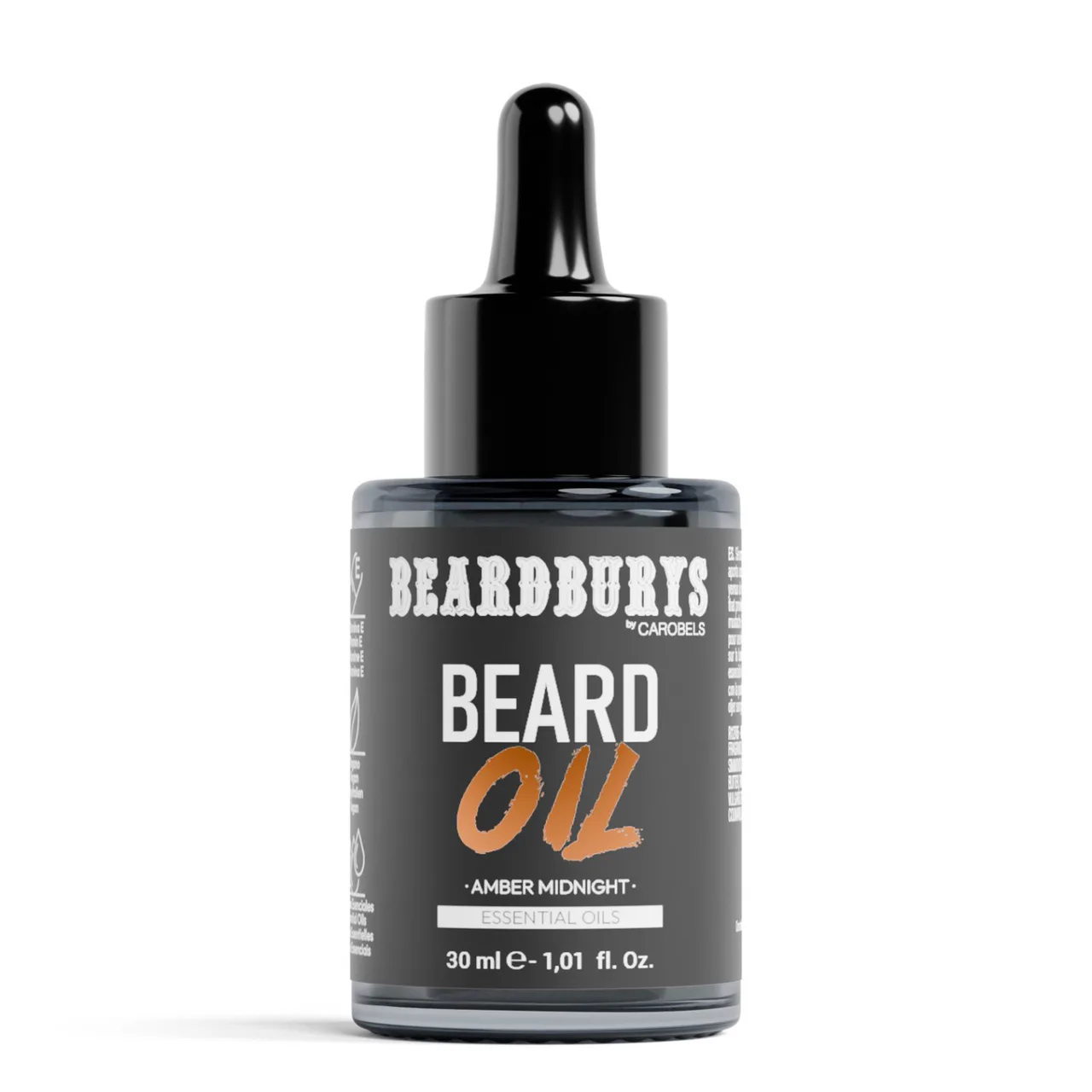 BEARDBURYS Масло для бороды Amber Midnight – 30 мл