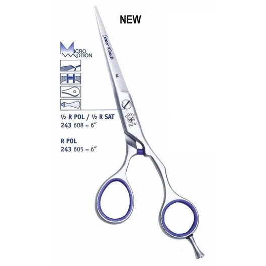 Ножницы парикмахерские DOVO 243 608 Center Touch - 6"