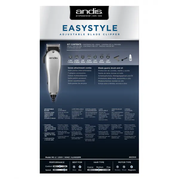 Andis EasyStyle Регулируемый - Изображение 5