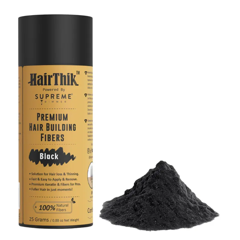 Волокна для волос с аппликатором STpro Hair Thik для загущения волос - Изображение 2