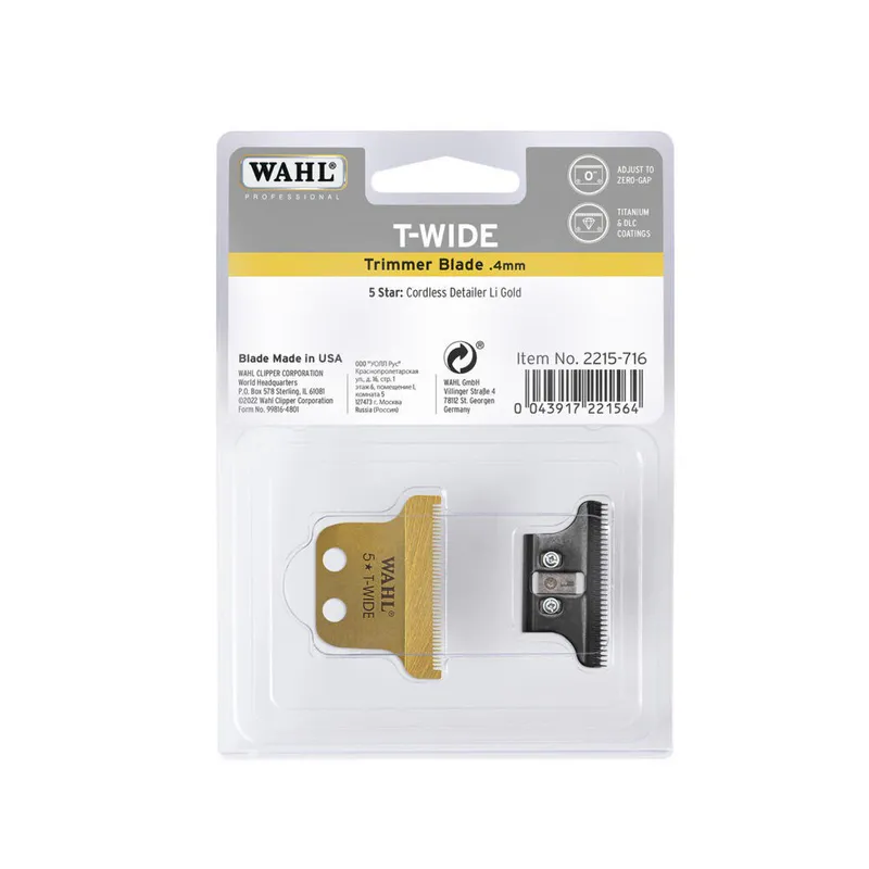 Стригущая головка WAHL T-Wide Detailer Cordless - Изображение 2