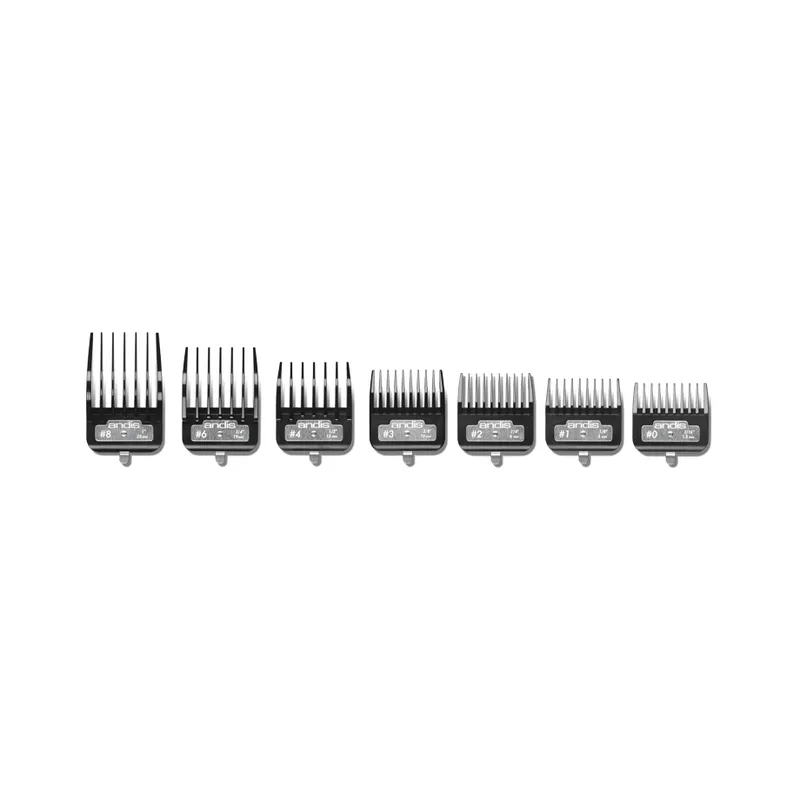Набор пластиковых гребней Andis BG Series Premium Metal Clip - Изображение 4