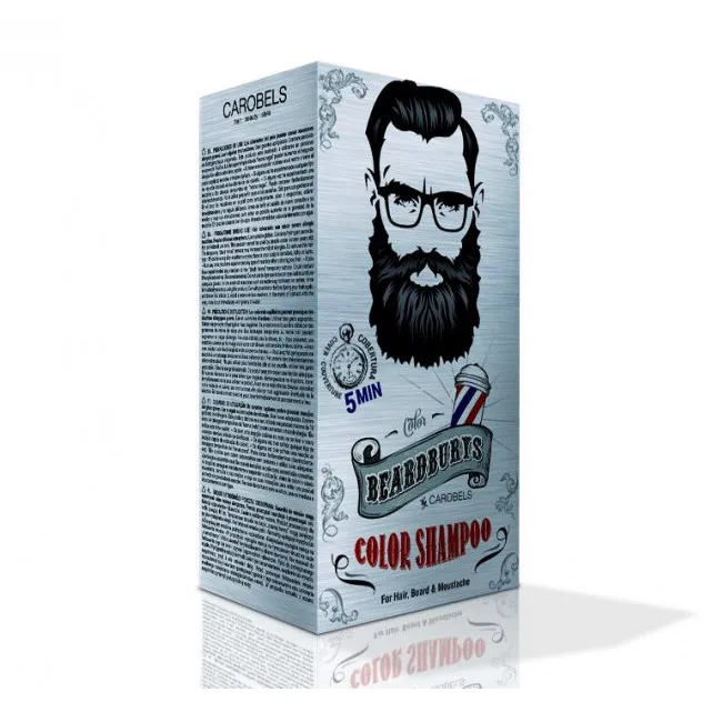 Шампунь для окрашивания волос и бороды Beardburys - Черный - Изображение 3