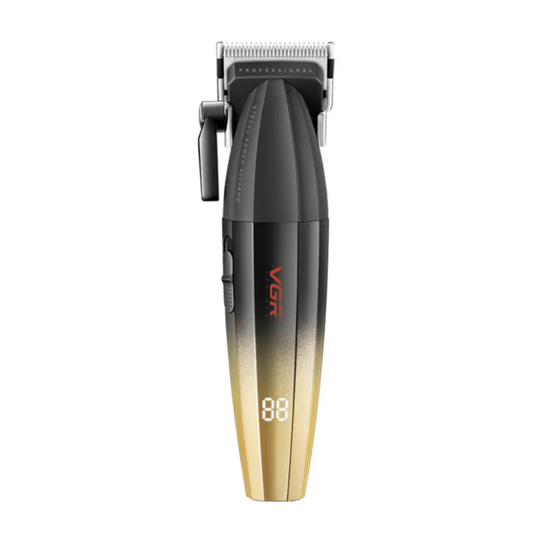 Машинка для стрижки VGR VOYAGER V-003C Salon Series — золотая - Изображение 6