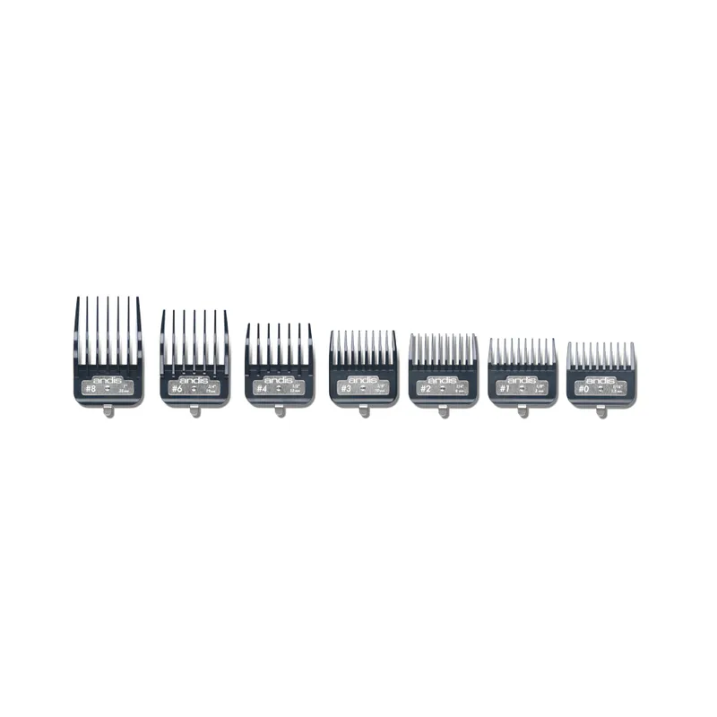 Набор пластиковых гребней Andis Master Premium Metal Clip - Изображение 2