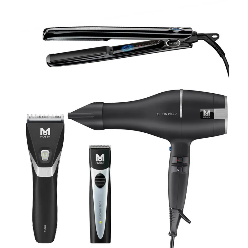 MOSER Ultimate Salon Set (Kuno + Chromini 2 + Edition Pro 2 + Ceraline) - Изображение 1