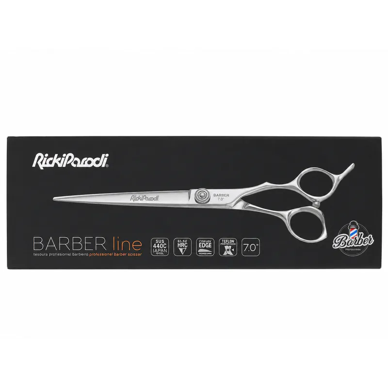 Парикмахерские ножницы RICKI PARODI Barber Line 7" - Изображение 2
