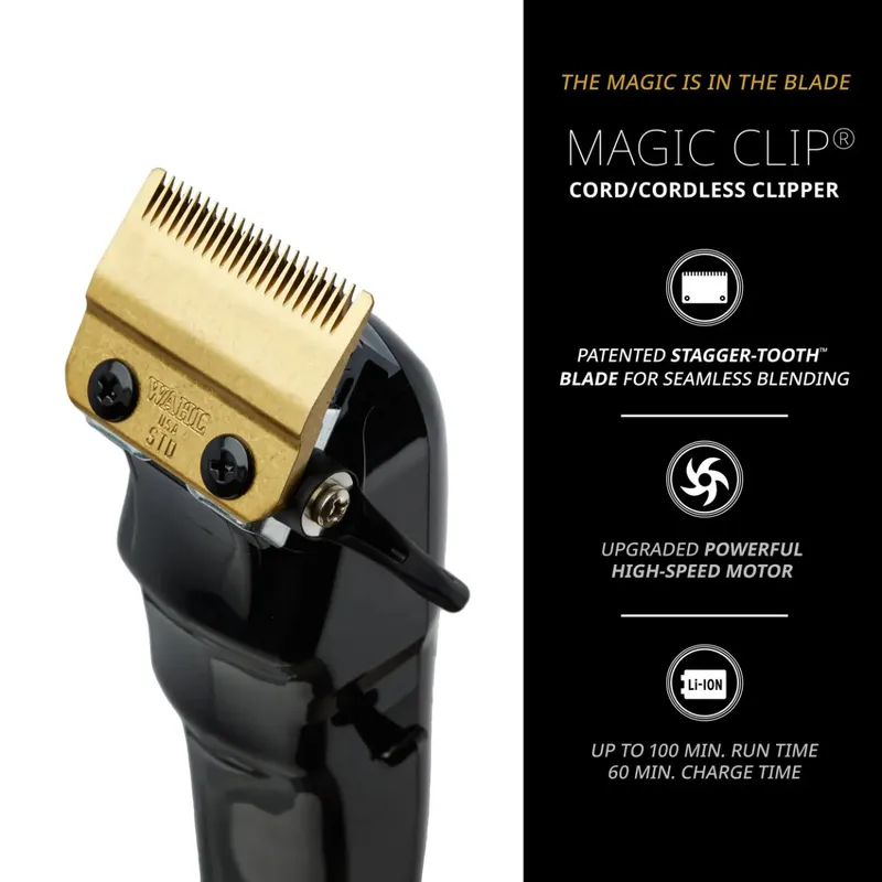 WAHL Black Cordless Magic Clip - Изображение 6