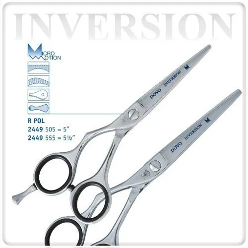 Ножницы парикмахерские DOVO 2449 555 Inversion - 5.5" - для левшей. - Изображение 2