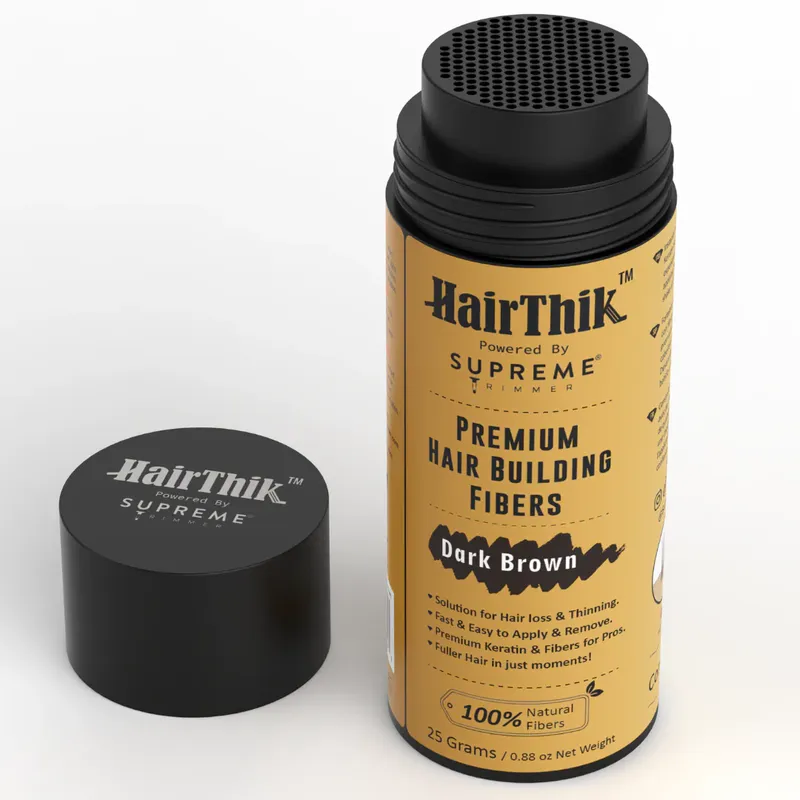 Волокна для волос с аппликатором STpro Hair Thik для загущения волос - Изображение 3